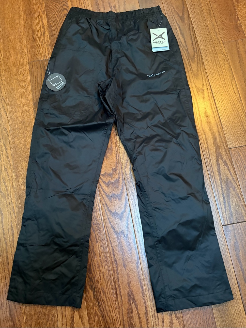Arctix Kids Stream Black Rain/Shell Pants Size L 14/16